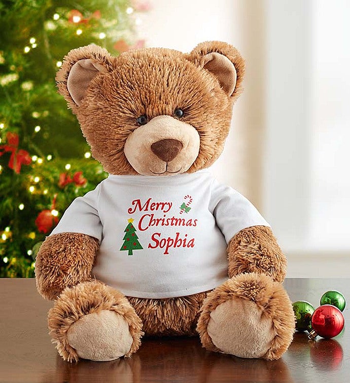 Personalized ‘Happy Holidays!’ Tommy Teddy