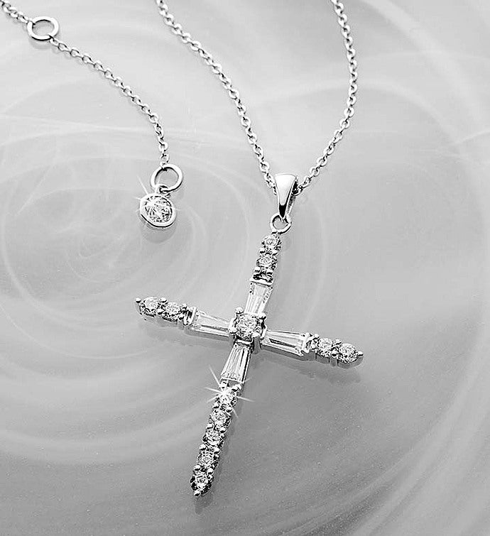 crislu cross necklace