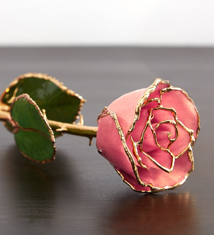 Enchanting 24K Gold Dipped Rose |1800Flowers