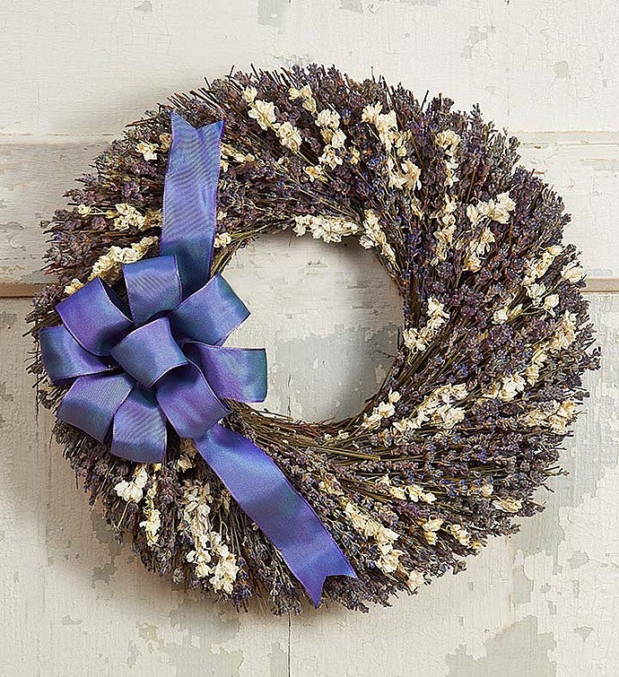 Preserved Lavender Wreath – 16”