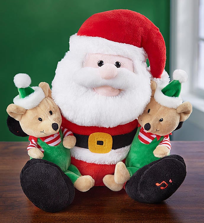 Animated Santa and Friends