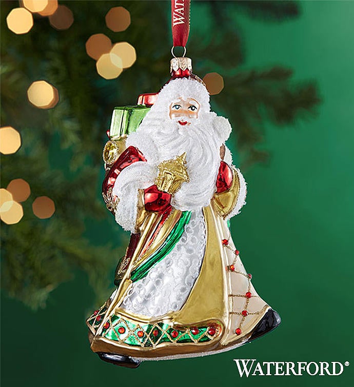 Waterford® Santa Ornament