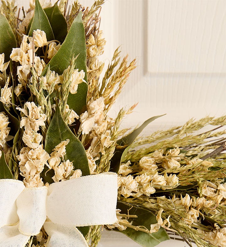 Preserved Cross Wreath