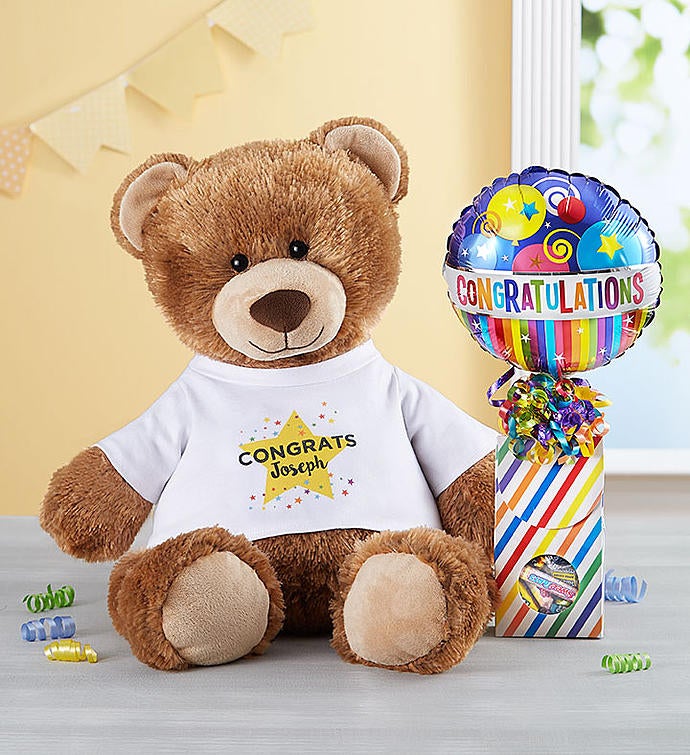 Personalized Tommy Teddy™ ‘Congratulations’