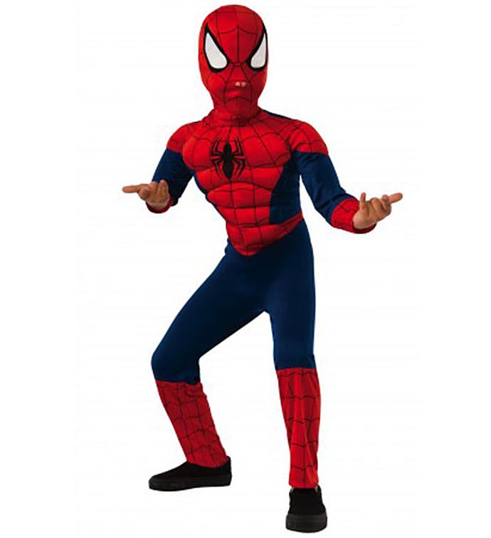 Kids Deluxe Amazing Spideman Costume