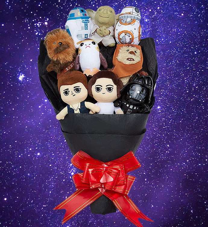 star wars plush bouquet