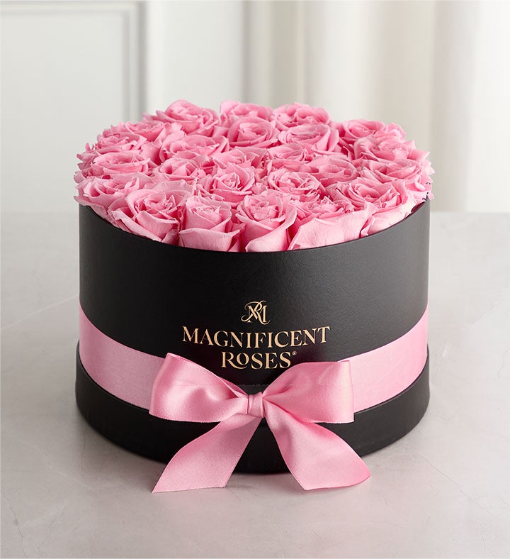 Magnificent Roses® Preserved Pink Roses