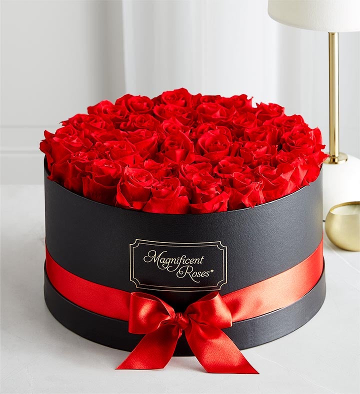 Magnificent Roses® Preserved Red Roses