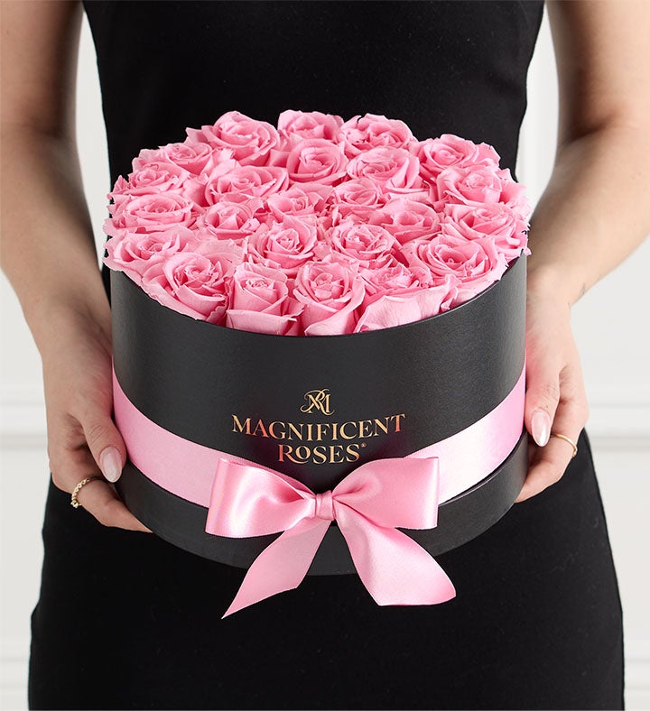 Magnificent Roses® Preserved Pink Roses