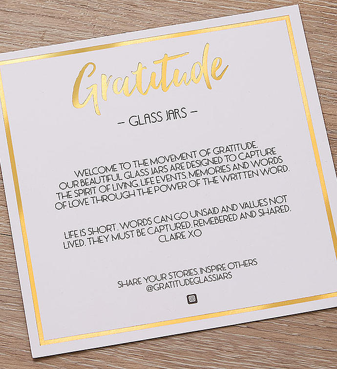 The Gratitude Jar