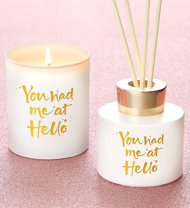 You Had Me At Hello Candle and Diffuser Gift Set