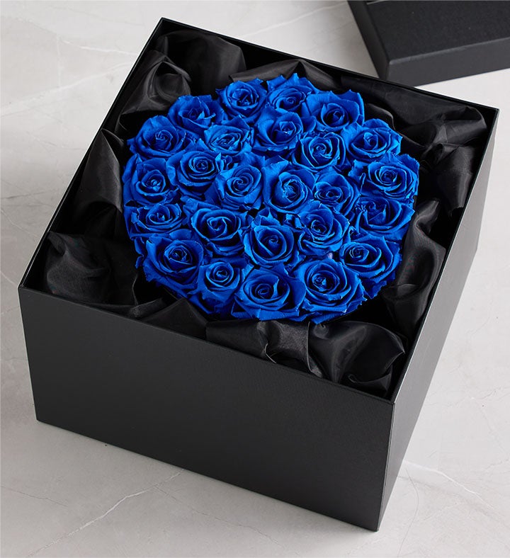 Magnificent Roses® Preserved  Blue Velvet Roses