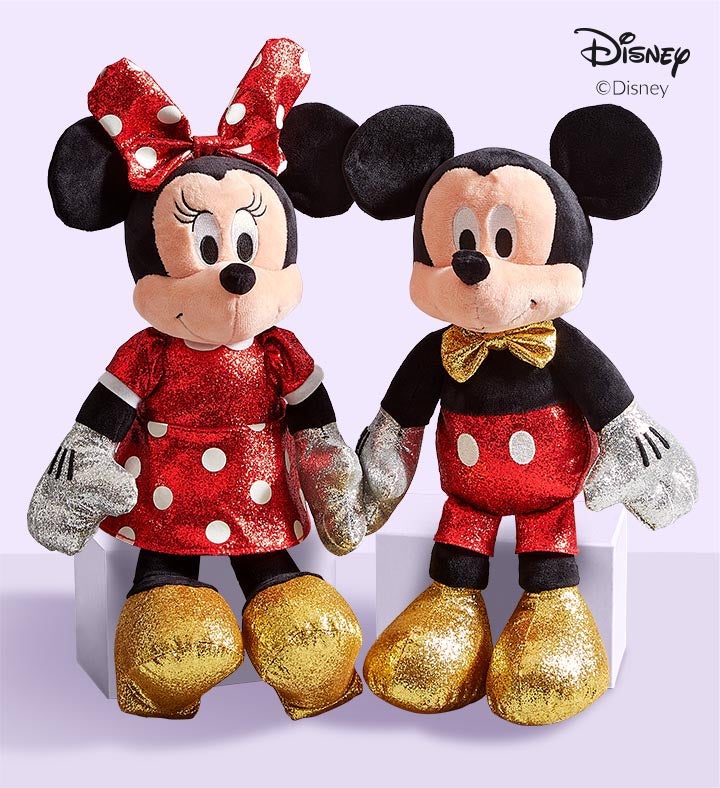 Ty® Sparkle Mickey Loves Minnie