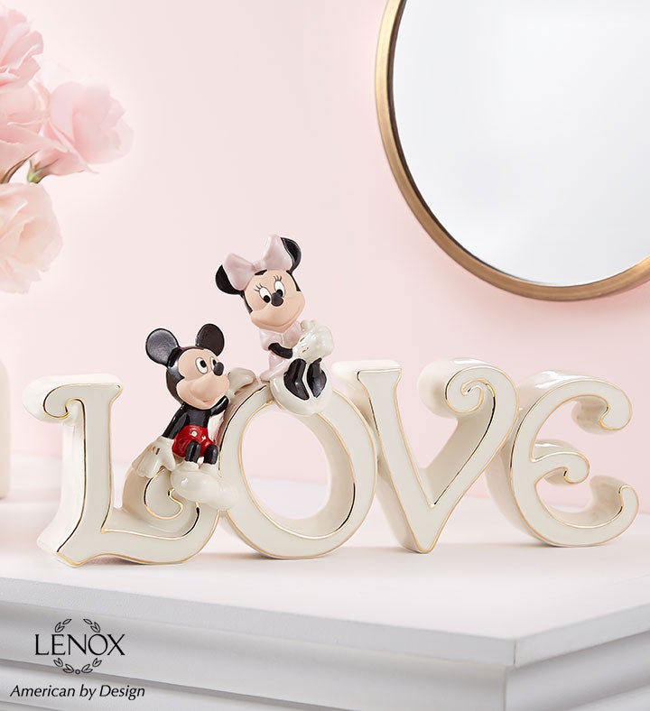 Lenox® Mickey & Minnie True Love Collectible