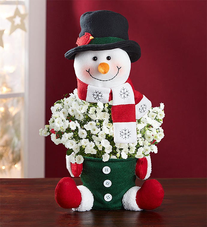 Whimsical Winter Snowman