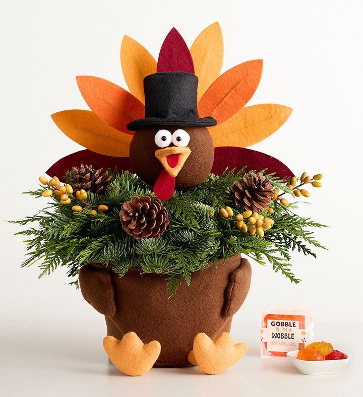 Give Thanks Turkey Centerpiece