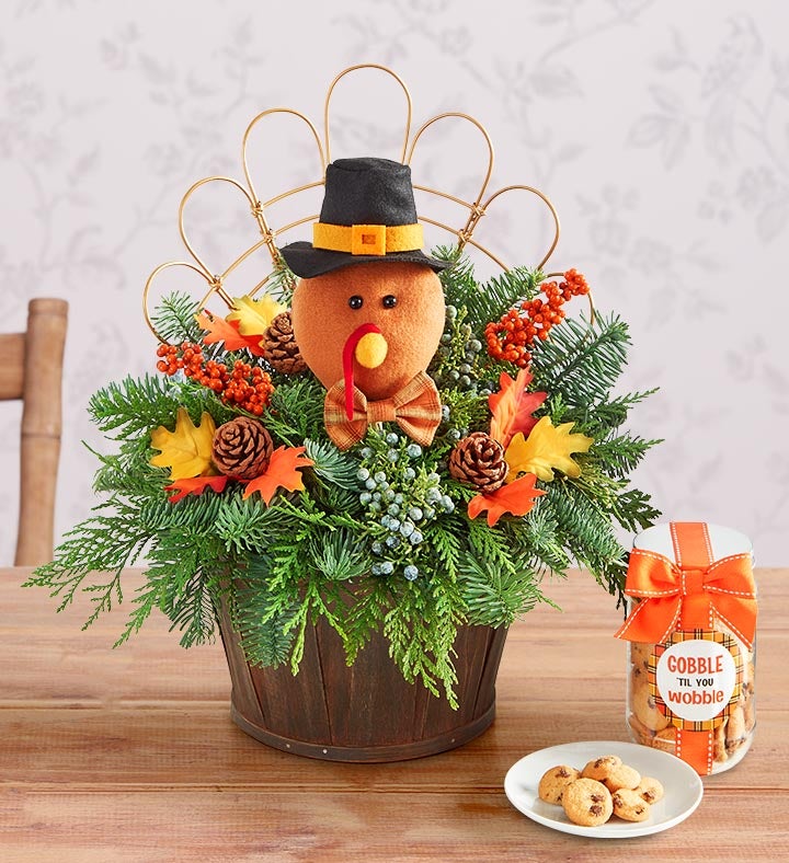 Give Thanks Turkey Centerpiece