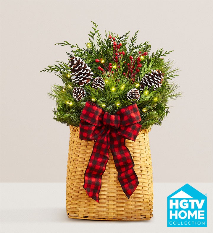 Evergreen Basket