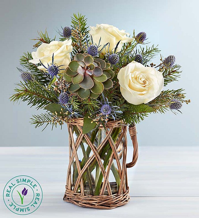Winter Frost Bouquet by Real Simple®