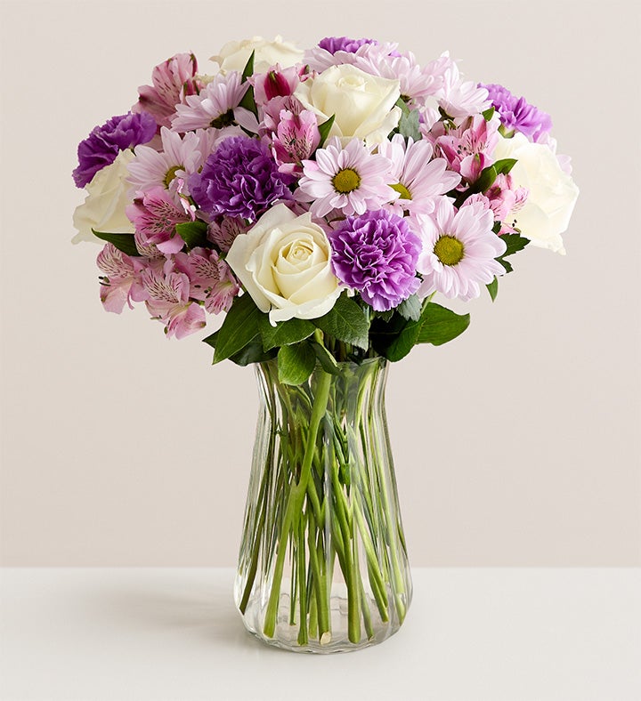 Lavender Garden Bouquet + Free Vase