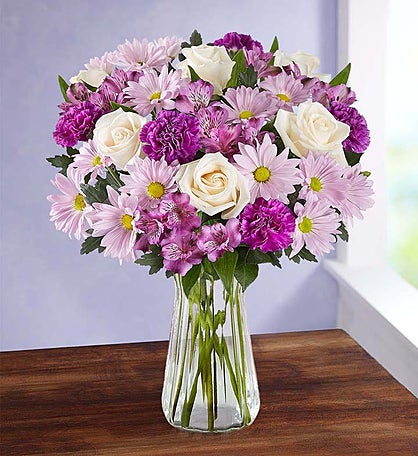 Lavender Garden Bouquet + Free Vase