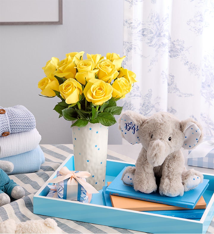 New Baby Boy Bouquet