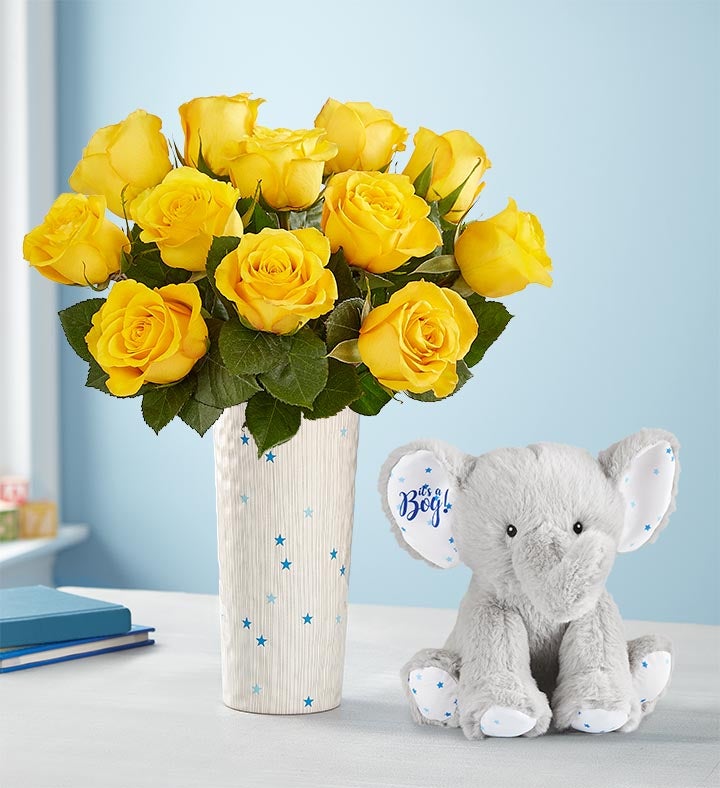 New Baby Boy Bouquet
