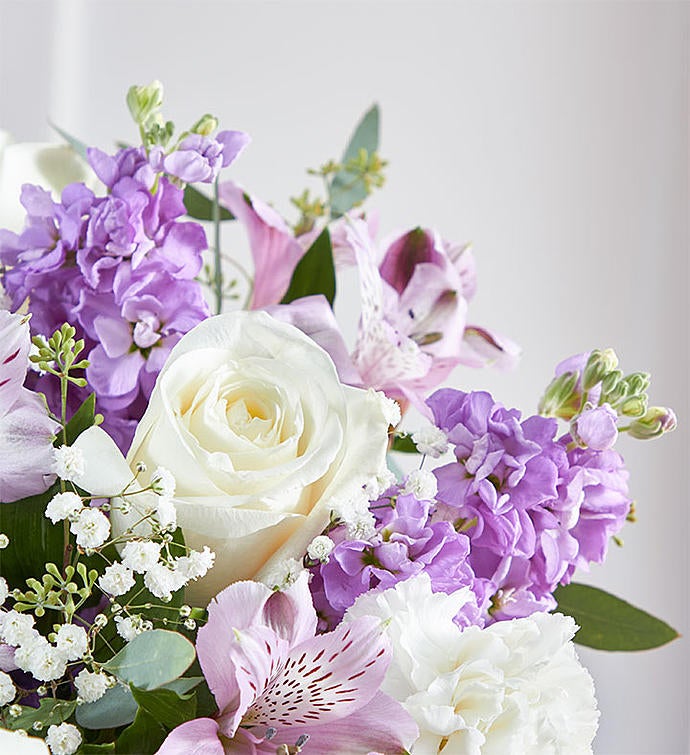 Loving Sentiments™ Lavender & White