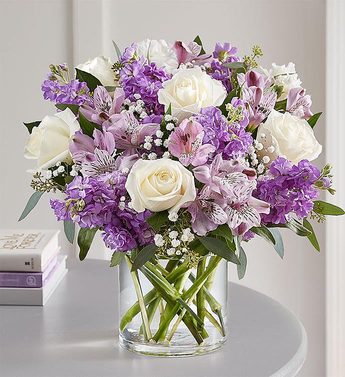 Loving Sentiments™ Lavender & White