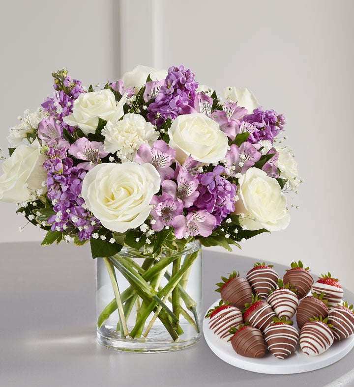 Lovely Lavender Medley™ with Strawberries