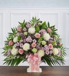 Heartfelt Tribute™ Floor Basket- Pastel
