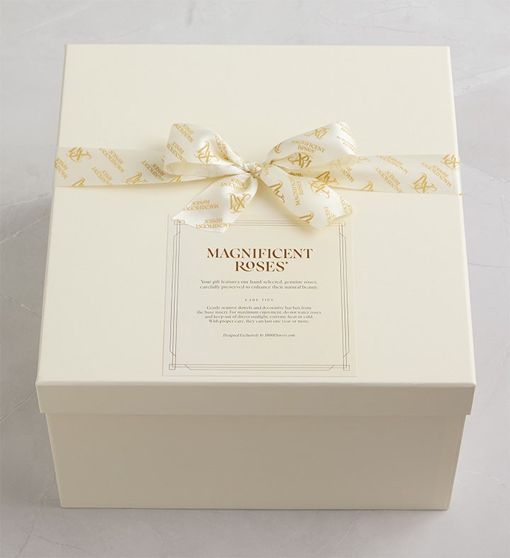 Magnificent Roses® Preserved Sorbet Roses | 1800Flowers.com