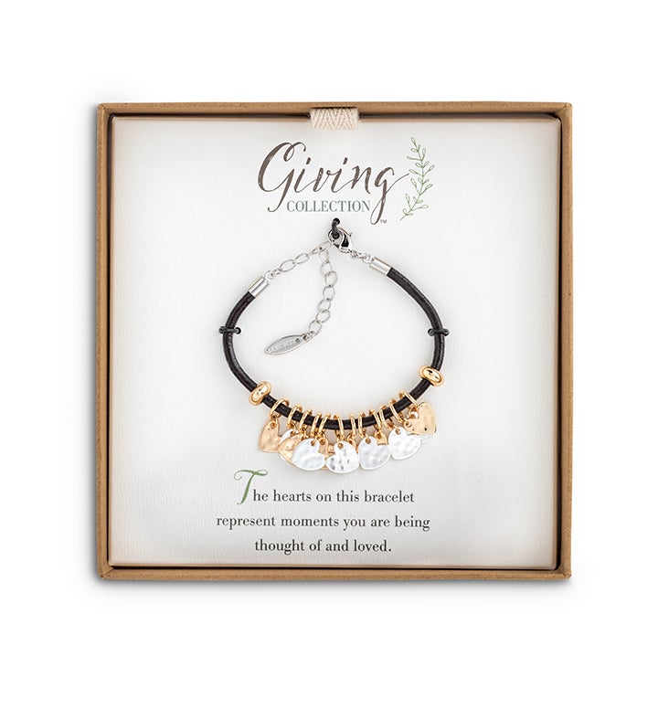 The Giving Heart Charm Bracelet