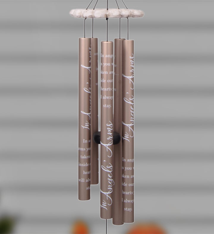 In Angel's Arms Wind Chime -35"