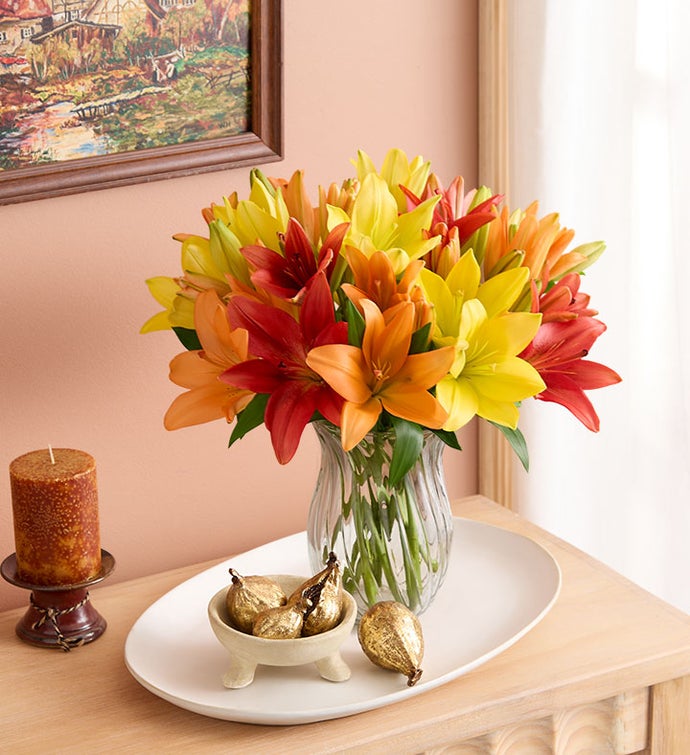 Autumn Lily Bouquet