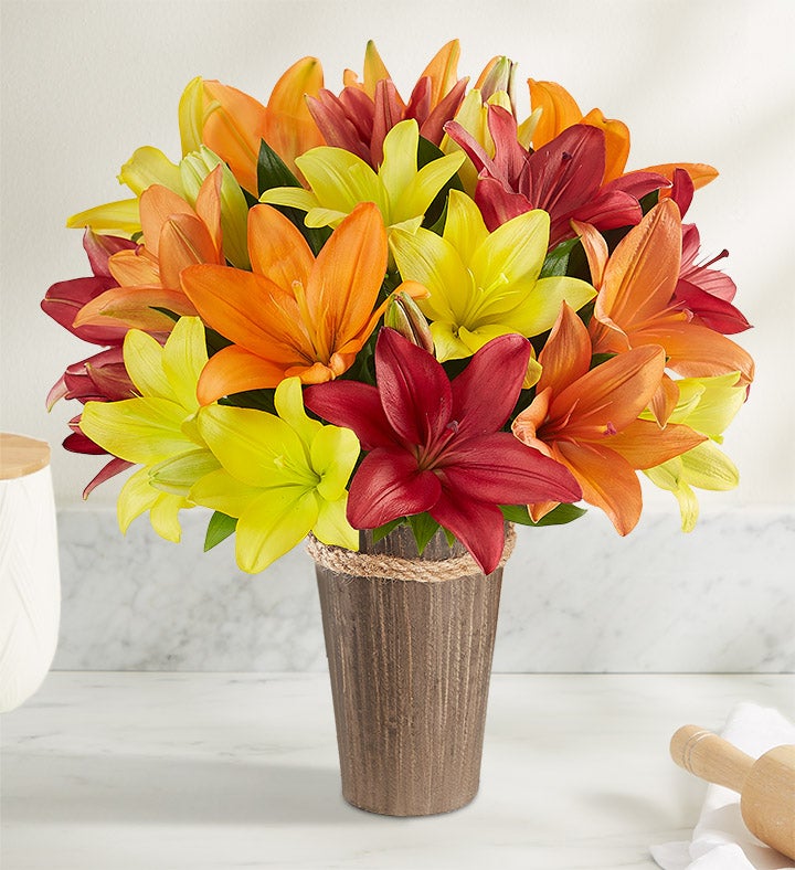 Autumn Lily Bouquet