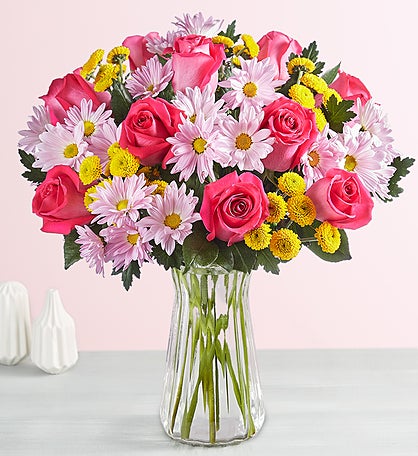 Spring Cheer Bouquet + Free Vase