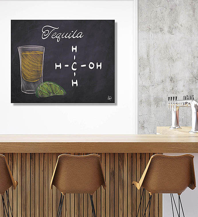 Chalkboard Tequila Formula