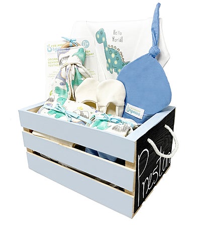 GreatArrivals Gift Baskets Baby's First Birthday, Large Baby Boy