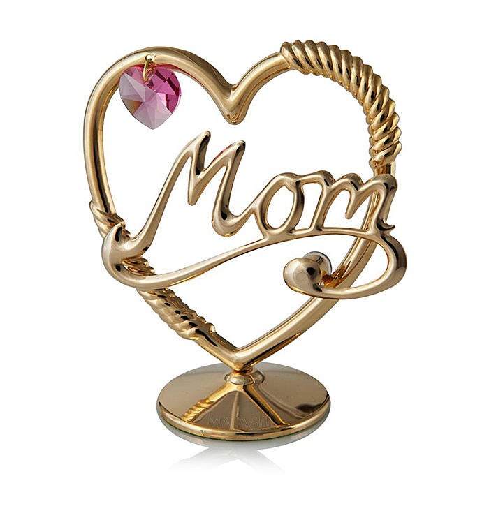 Mom In A Heart Ornament