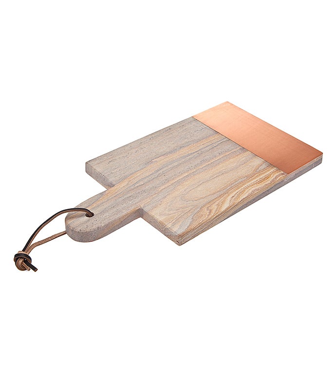 Rainbow Sandstone/ Copper 14 Rectangle Tray