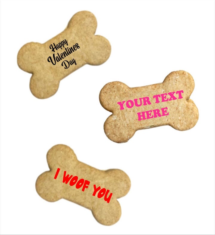 Personalized Valentine's Day Dog Treats