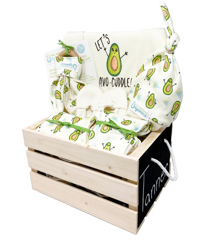 Avocado "Lets Avocuddle" Gift Basket