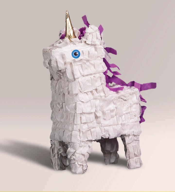 White Unicorn Piñatagram