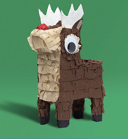 Mini Reindeer Piñata