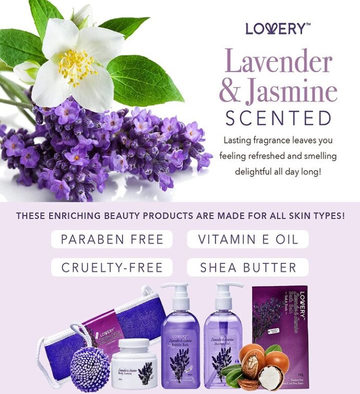 Lavender & Jasmine Spa Set