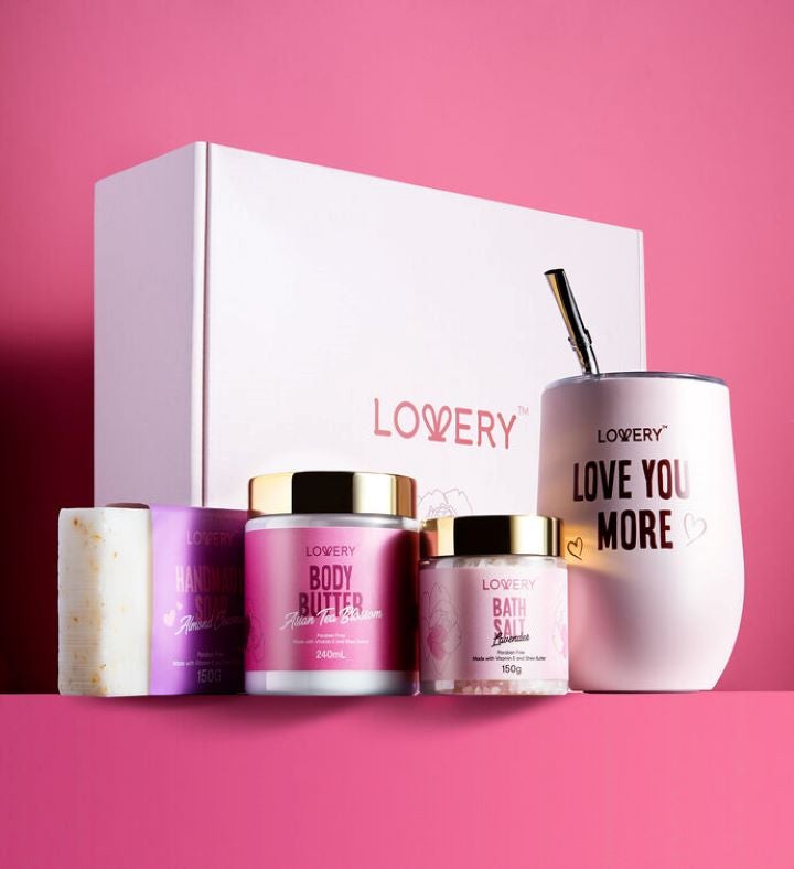 8 Piece Body Care Gift Set for Mom