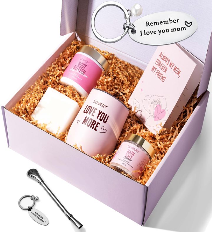 8 Piece Body Care Gift Set for Mom