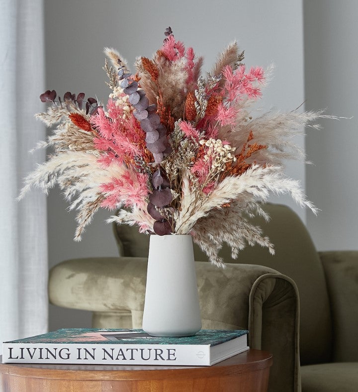 Fleurs Rose Dried Bouquet