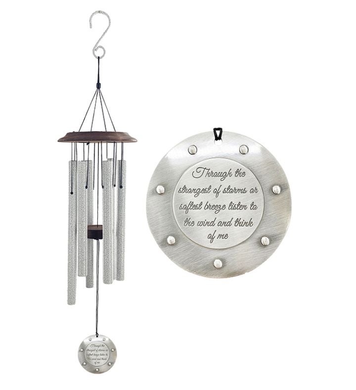 Memorial Windchime Through The Strongest Of Storms
